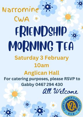 Narromine CWA Friendship Morning Tea